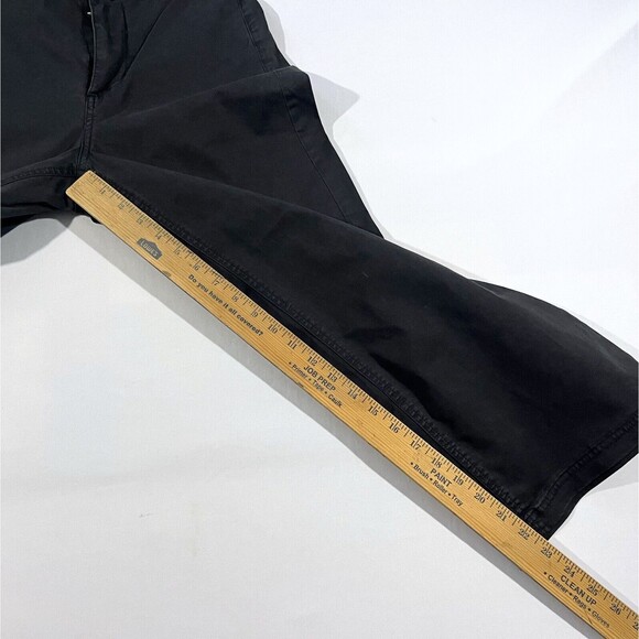 EVERLANE Womens Black Cropped Wide Leg High Rise Denim Pants Jeans Size 4 - Picture 3 of 9